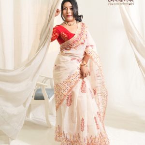 Handcrafted Block Print Saree
